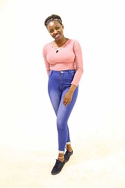 Christine Moraa model. Photoshoot of model Christine Moraa demonstrating Fashion Modeling.Fashion Modeling Photo #211530