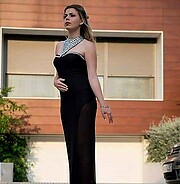 Chrysa Savvidou model (μοντέλο). Photoshoot of model Chrysa Savvidou demonstrating Fashion Modeling.Fashion Modeling Photo #234860