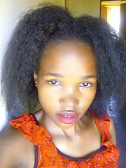 Clara Kamau model. Photoshoot of model Clara Kamau demonstrating Face Modeling.Face Modeling Photo #203046