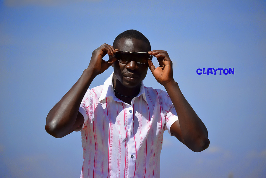 Clayton Omwanga model. Photoshoot of model Clayton Omwanga demonstrating Face Modeling.Face Modeling Photo #176938