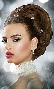 Dalia Jundi makeup artist. Work by makeup artist Dalia Jundi demonstrating Bridal Makeup.Bridal Makeup Photo #121333