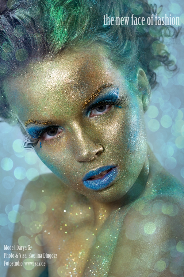 Darya Gritsyuk model (modell). Photoshoot of model Darya Gritsyuk demonstrating Face Modeling.Face Modeling Photo #84856