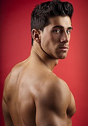 David Costa model (modèle). Photoshoot of model David Costa demonstrating Face Modeling.Face Modeling Photo #73257