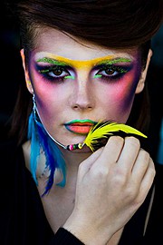 Diana Ionescu makeup artist (machior). Work by makeup artist Diana Ionescu demonstrating Creative Makeup.Creative Makeup Photo #87696