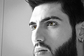 Dimitrios Iliadis Kipriotis model. Photoshoot of model Dimitrios Iliadis Kipriotis demonstrating Face Modeling.Face Modeling Photo #176553