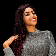 Dinhal Himrael model. Photoshoot of model Dinhal Himrael demonstrating Face Modeling.Face Modeling Photo #243840