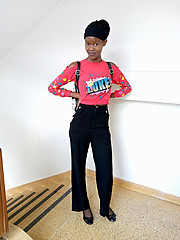 Diphinah Masakari model. Photoshoot of model Diphinah Masakari demonstrating Fashion Modeling.Fashion Modeling Photo #222303