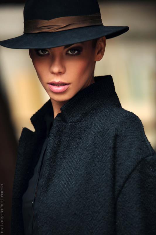Dorka Banki model. Photoshoot of model Dorka Banki demonstrating Face Modeling.Face Modeling Photo #154100