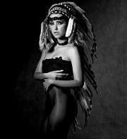 Ebony Wall model. Photoshoot of model Ebony Wall demonstrating Body Modeling.Body Modeling Photo #78497