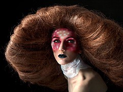 Edyta Wilim model. Photoshoot of model Edyta Wilim demonstrating Face Modeling.Face Modeling Photo #71418