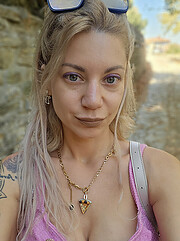 Elena Koleti model (μοντέλο). Photoshoot of model Elena Koleti demonstrating Face Modeling.Face Modeling Photo #247601