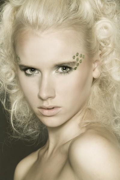 Elina Leskinen model. Elina Leskinen demonstrating Face Modeling, in a photoshoot by Sami Vaskola.Photographer: Sami VaskolaFace Modeling Photo #97090