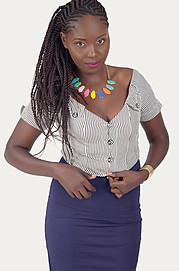 Elizabeth Kaleli model. Photoshoot of model Elizabeth Kaleli demonstrating Fashion Modeling.Fashion Modeling Photo #185312