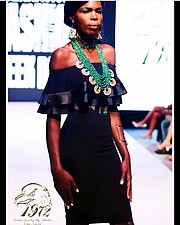 Elizabeth Njoga model. Photoshoot of model Elizabeth Njoga demonstrating Runway Modeling.Runway Modeling Photo #203209