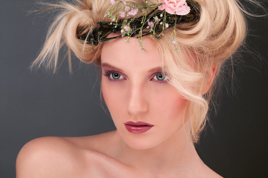 Elodie Sevaux makeup artist &amp; model (maquilleur &amp; mod&#232;le). Work by makeup artist Elodie Sevaux demonstrating Beauty Makeup.Beauty Makeup Photo #73246