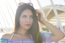 Elpida Chorianopoulou model (Ελπίδα Χωριανοπούλου μοντέλο). Photoshoot of model Elpida Chorianopoulou demonstrating Face Modeling.Panos Tsoufis / Panos T. PhotographyFace Modeling Photo #212868