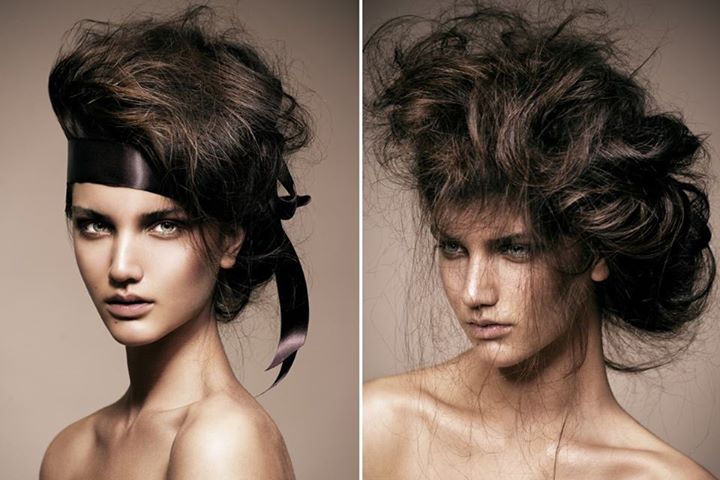Elsa Jolie hair stylist (coiffeur). Work by hair stylist Elsa Jolie demonstrating Fashion Hair Styling.Fashion Hair Styling Photo #64331