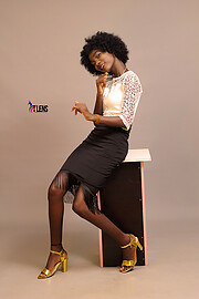 Eniitan Oluwadamilola Adeyemi model. Photoshoot of model Eniitan Oluwadamilola Adeyemi demonstrating Fashion Modeling.Fashion Modeling Photo #235899