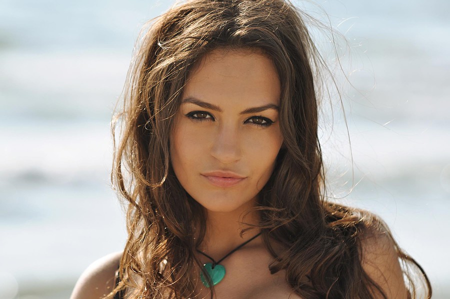 Eva Murati model (modele). Photoshoot of model Eva Murati demonstrating Face Modeling.Face Modeling Photo #96237