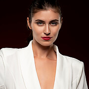 Evelyn Antonia model (μοντέλο). Photoshoot of model Evelyn Antonia demonstrating Face Modeling.Face Modeling Photo #238566