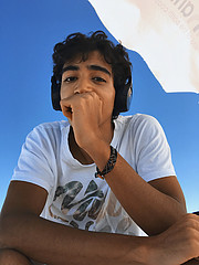 Eyad Mohamed model. Photoshoot of model Eyad Mohamed demonstrating Face Modeling.Face Modeling Photo #212279