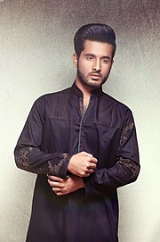 Fakhar Abbas model. Photoshoot of model Fakhar Abbas demonstrating Fashion Modeling.Fashion Modeling Photo #186604