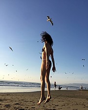 Faten Saber model. Photoshoot of model Faten Saber demonstrating Body Modeling.Body Modeling Photo #197316