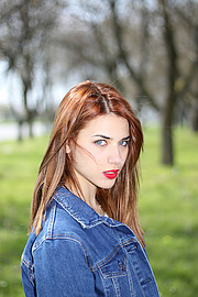 Fereniki Kalafati model (Φερενίκη Καλαφάτη μοντέλο). Photoshoot of model Fereniki Kalafati demonstrating Face Modeling.Face Modeling Photo #206936