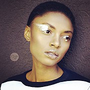 Fikile Kiki Mkhuzangwe model. Photoshoot of model Fikile Kiki Mkhuzangwe demonstrating Face Modeling.Face Modeling Photo #147502