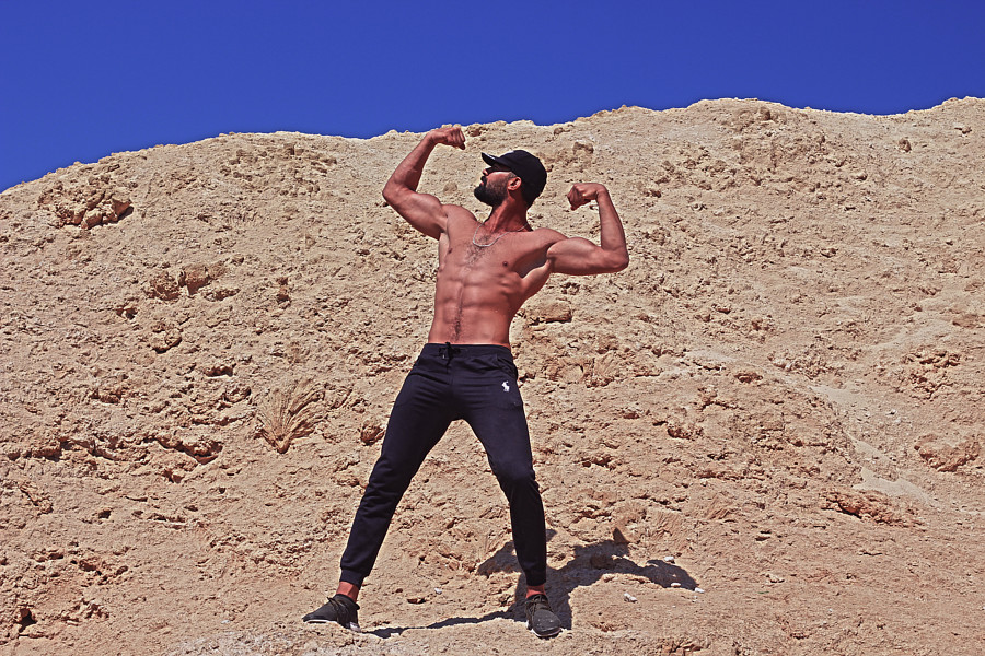 Galal Taher (جلال طاهر) model. Photoshoot of model Galal Taher demonstrating Body Modeling.Body Modeling Photo #218927