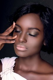 Gaudencia Awuor model (модел). Photoshoot of model Gaudencia Awuor demonstrating Face Modeling.Face Modeling Photo #220867