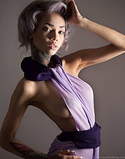 Gena Gemitores model. Photoshoot of model Gena Gemitores demonstrating Face Modeling.Face Modeling Photo #104697