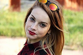 Giorgia Coccia model (modella). Photoshoot of model Giorgia Coccia demonstrating Face Modeling.Face Modeling Photo #160149