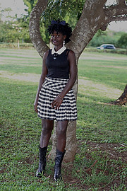 Gladys Chebet is a Kenyan upcoming runway model from West Pokot County currently based in Nairobi. Gladys has never contested in any runway 