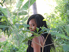 Grace Ningala model. Photoshoot of model Grace Ningala demonstrating Face Modeling.Face Modeling Photo #206103