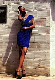 Grace Owoseni model. Grace Owoseni demonstrating Fashion Modeling, in a photoshoot by Ayo Akinwande.photographer: Ayo AkinwandeFashion Modeling Photo #177203