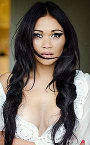 Hara Isabel Maxine Herdigan model. Photoshoot of model Hara Isabel Maxine Herdigan demonstrating Face Modeling.Face Modeling Photo #106381