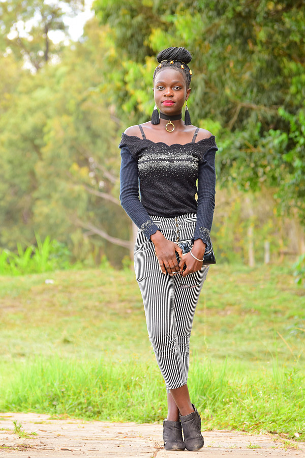 Hariet Adongo model. Photoshoot of model Hariet Adongo demonstrating Fashion Modeling.Fashion Modeling Photo #224584