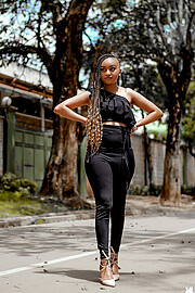 Harriet Njeri model. Photoshoot of model Harriet Njeri demonstrating Fashion Modeling.Fashion Modeling Photo #241069