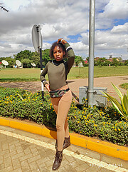 Hifano Ntembi fashion model. Photoshoot of model Hifano Ntembi demonstrating Fashion Modeling.Fashion Modeling Photo #239908