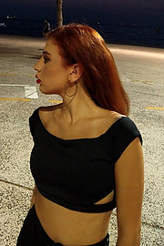 Ioanna Papaioannou model (μοντέλο). Photoshoot of model Ioanna Papaioannou demonstrating Fashion Modeling.Fashion Modeling Photo #214119