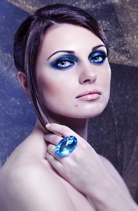 Irina Nikitina makeup artist &amp; model (визажист &amp; модель). Work by makeup artist Irina Nikitina demonstrating Beauty Makeup.Beauty Makeup Photo #68985
