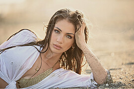 Irina Garrigan Peshi is an Irish model based in Larnaka. Her work experience includes noumerous photoshoots for designers. Available for fas