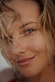 Irina Povetchina model. Photoshoot of model Irina Povetchina demonstrating Face Modeling.Face Modeling Photo #248781
