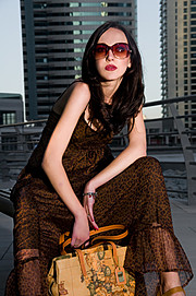 Iryna Bowman model. Photoshoot of model Iryna Bowman demonstrating Fashion Modeling.Fashion Modeling Photo #122676
