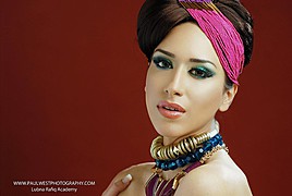 Ismat Saalim hair stylist & makeup artist. hair by hair stylist Ismat Saalim.Portrait Photography,Beauty Makeup Photo #59913