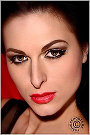 Ivana Cermakova (Ivana Čermáková) model & dancer. Photoshoot of model Ivana Cermakova demonstrating Face Modeling.Face Modeling Photo #89059
