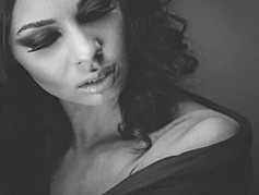 Janessa Hubbell model. Photoshoot of model Janessa Hubbell demonstrating Face Modeling.Face Modeling Photo #165956