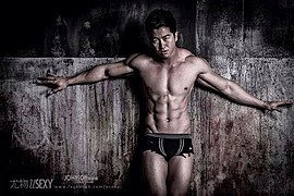 Jason Chee fitness model. Photoshoot of model Jason Chee demonstrating Body Modeling.EyewearBody Modeling Photo #103457