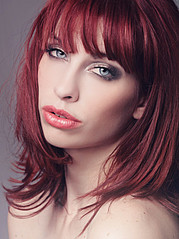 Jaylynn Mitchell model. Photoshoot of model Jaylynn Mitchell demonstrating Face Modeling.Face Modeling Photo #80424
